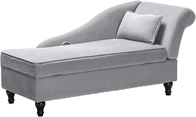 Yongqiang Storage Chaise Lounge Indoor Upholstered Sofa Recliner Lounge Chair - Image 5