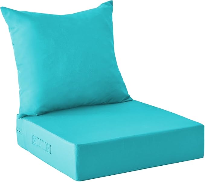 Outdoor Cushions for Patio Furniture, Outdoor Seat Cushion Set 24 x 24 x 4 Inch by IPYNBAP