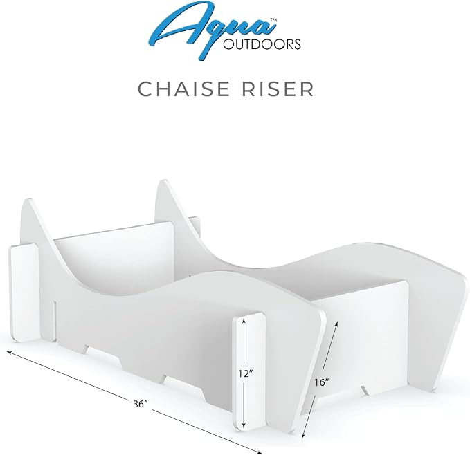 Aqua Outdoors in-Pool DEEP Ledge Chaise Set - Image 3