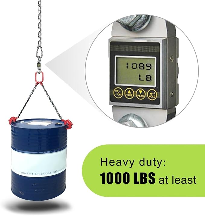 BeneLabel 1Pcs 29 inch Stainless Steel Hanging Chair Chain Kit - 1000 LB - Image 6