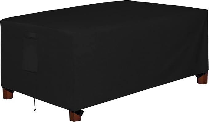 Easy-Going 600D Heavy Duty Rectangular Table Cover UV Resistant and Waterproof by Easy-Going
