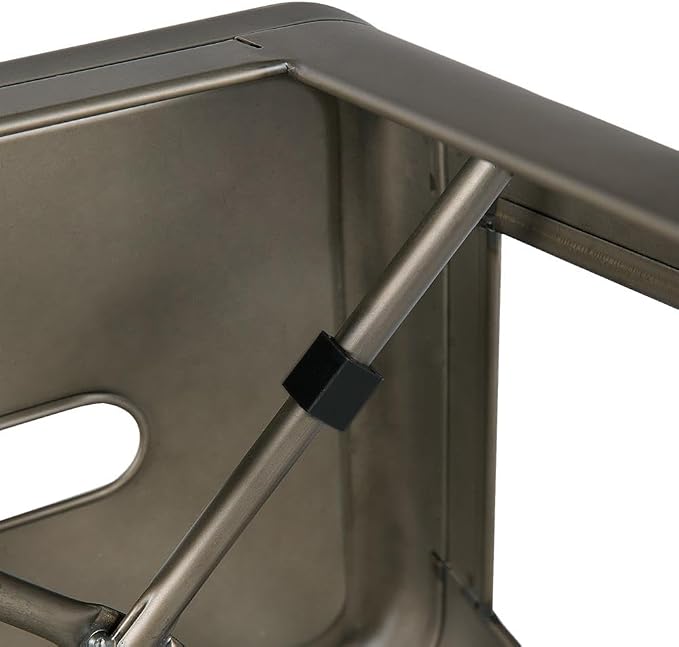 Yaheetech 30 Inch Metal Bar Stools Set of 4, Bar Height Backless Bartools - Image 9