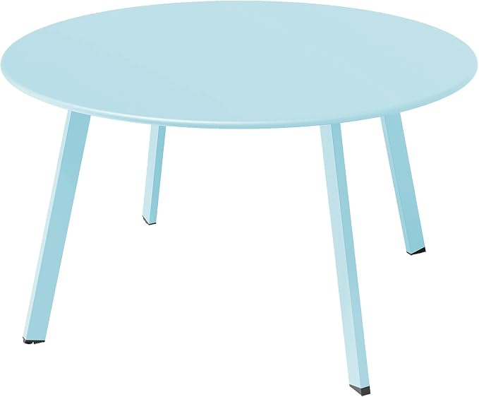 Grand patio Round Coffee Table, Weather Resistant Patio Side Table, Outdoor by GrandPatio