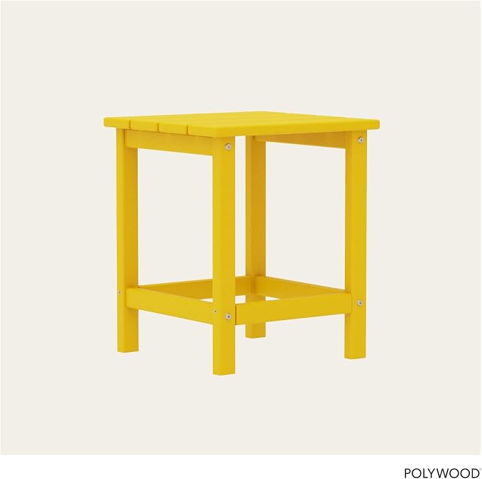 POLYWOOD ECT18LE Long Island 18" Side Table - Image 4