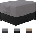 Easy-Going Outdoor Ottoman Cover, Waterproof Patio Ottoman Cover, Heavy Duty by Easy-Going