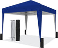 SANWAY 10x10 Pop up Canopy Tent, One-Button, Outdoor Instant Canopy Protable by SANWAY