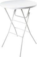 Folding Round Table, 32in Cocktail Table, High Top Table by aoole
