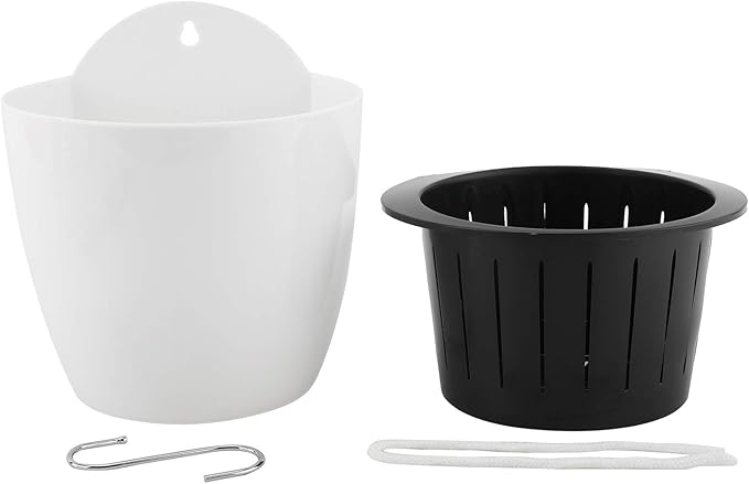 Homend 7 Pack Self Watering Hanging Planters, L Size, Suitable - Image 9