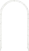 SAFAVIEH Outdoor Collection Atticus Antique White Wrought Iron Lattice Arch by SAFAVIEH