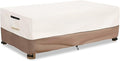Outdoor Coffee Table Cover Waterproof, Heavy Duty Patio Rectangular Side Table by SoloToo