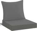 downluxe 22x22 Outdoor Chair Cushions, Waterproof Fade Resistant Patio by Downluxe