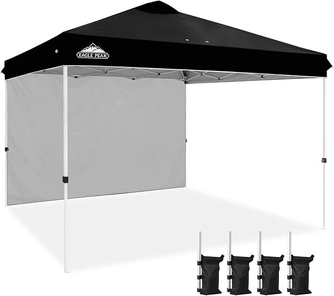 EAGLE PEAK Commercial Canopy 12x12 Pop Up Canopy Tent by EAGLEPEAK