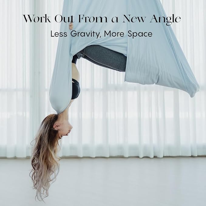 Aerial Silk Yoga Hammock & Swing - Image 4