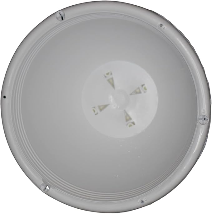 8'' White Plastic Hanging Basket - Image 6