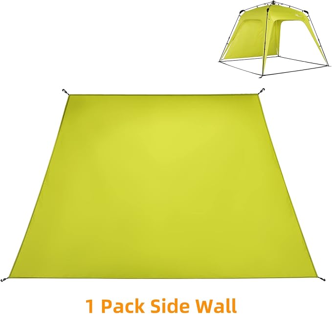 Sunwall for Pop Up Canopy Instant Shade Tent 8.2' X 8.2', Detachable Flap Sun - Image 2
