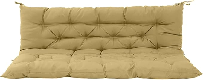 Outside Benches Cushion with Backrest, Thicken Waterproof Swing Cushions 2/3 by Unknown