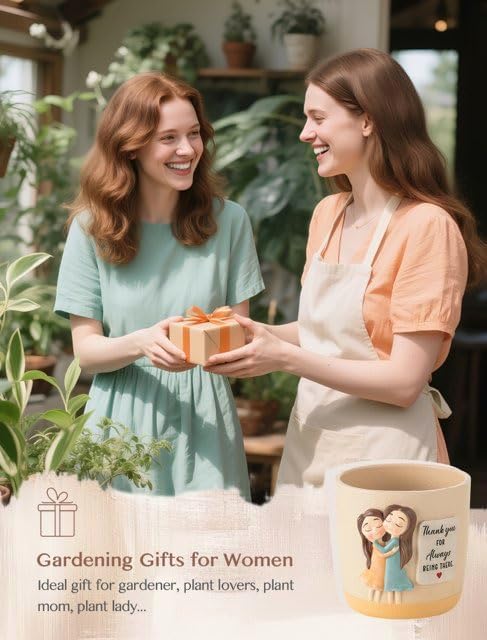 Gardening Gifts for Women: 5.3in Plant Pot Gifts for Gardener - Image 7