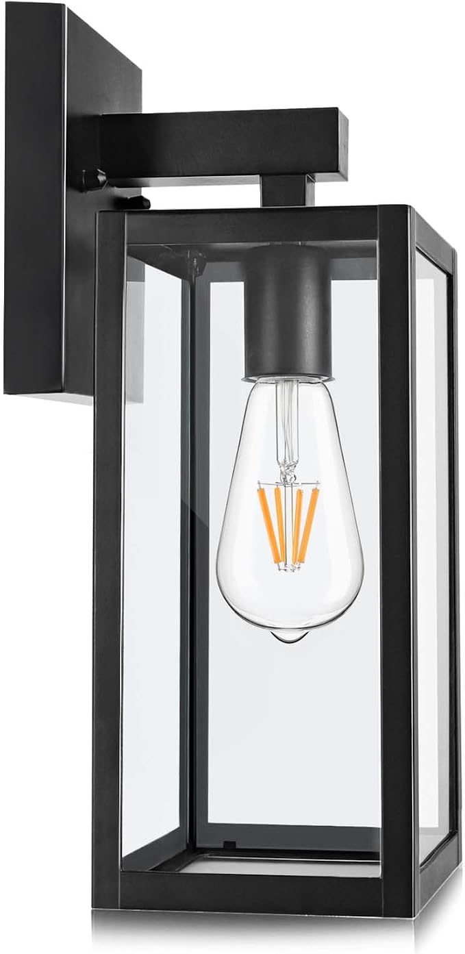 MAXvolador Outdoor Wall Lantern, Exterior Waterproof Wall Sconce Light Fixture by MAXvolador