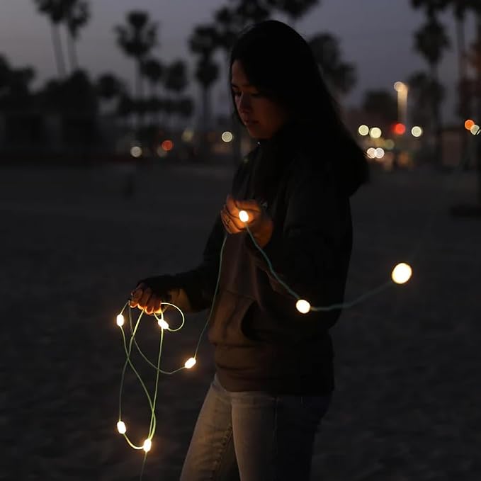 MPOWERD Luci Solar String Lights: Rechargeable via Solar and USB, Power Bank - Image 3