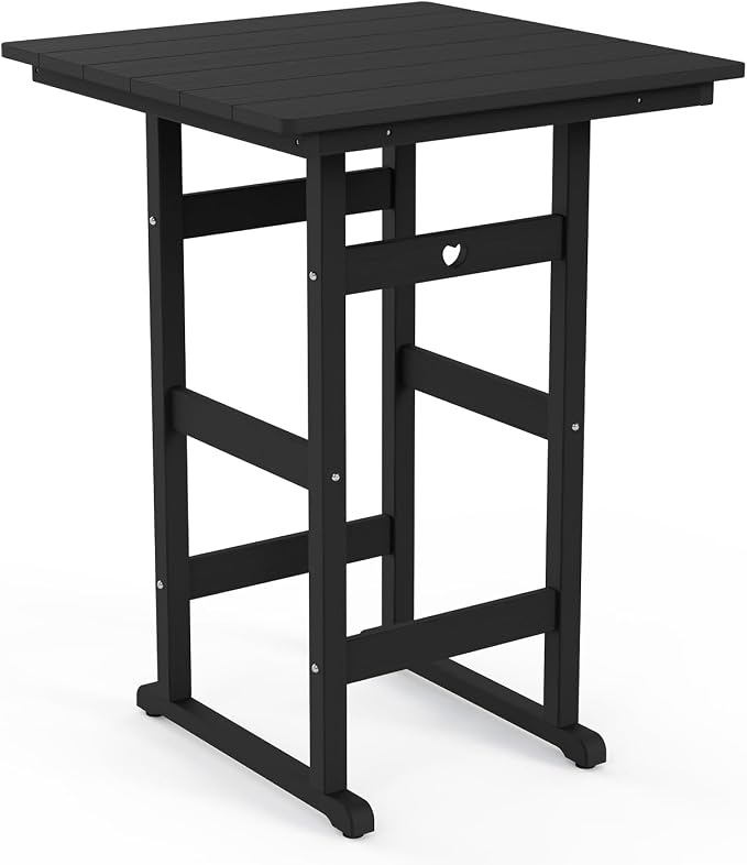 Patio Bar Table, Adirondack Table1 Pieces Set, Bar Height outdoor bar table Set by Orbcove