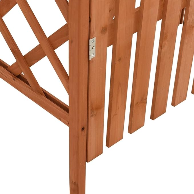 vidaXL Sturdy Firwood & Pine Wood Pergola - Image 3