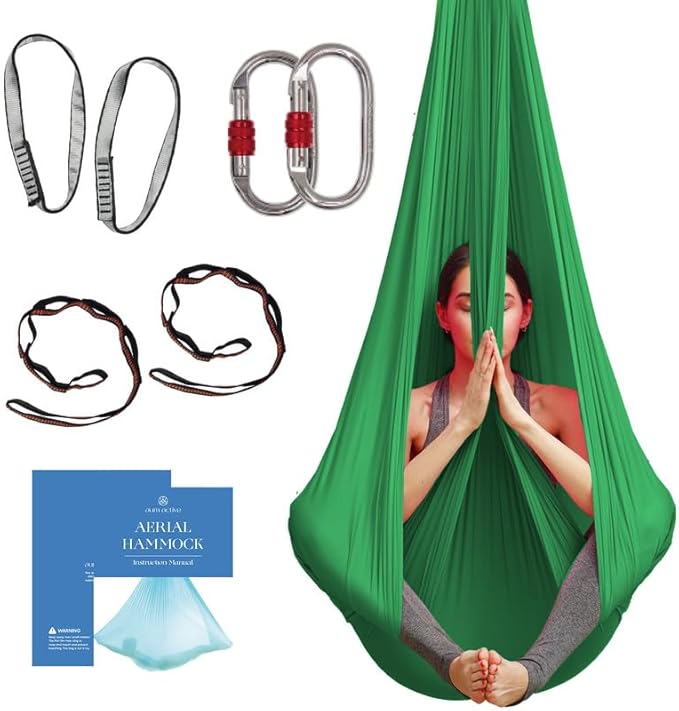 Aerial Silk Yoga Hammock & Swing by AumActive