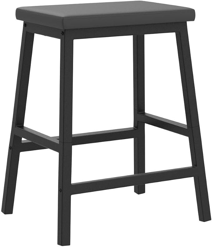 HOOBRO Bar Stools, Counter Height Bar Stools, 24 Inch Barstools - Image 4
