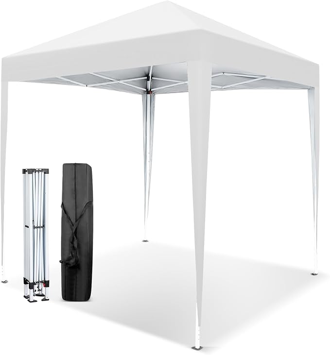 VINGLI 6.5x6.5 Pop Up Canopy Tent, Outdoor Foldable Portable Canopy by VINGLI