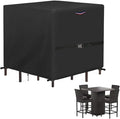 Outdoor Dining Table Cover, Waterproof Outdoor Patio Table Cover Patio Bar Set by Yourpatiocoverexpert