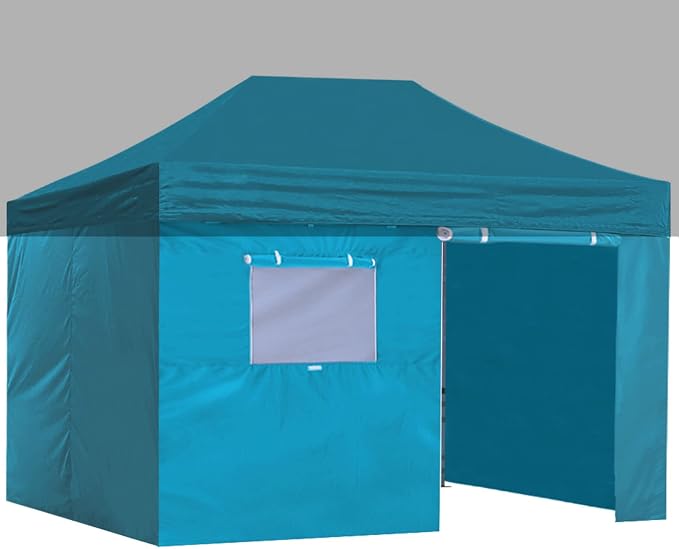 Eurmax USA Full Zippered Walls for 10 x 15 Easy Pop Up Canopy Tent, Enclosure by Eurmax