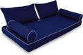 Outdoor Daybed Cushion Cover Twin, Twin Size Outdoor Daybed Mattress Bolster by Unknown