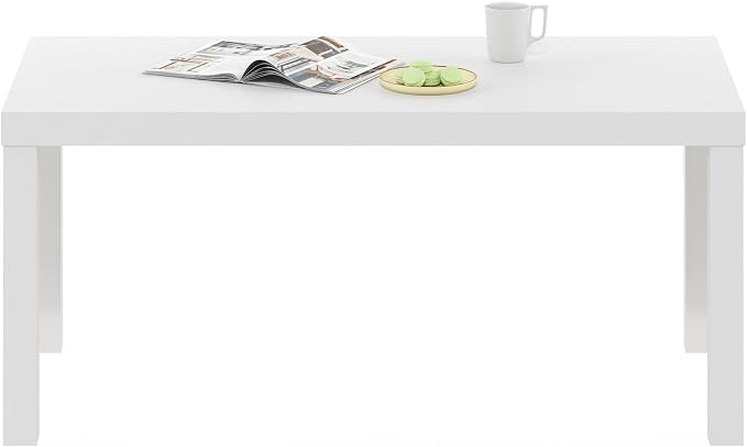 Furinno CLASSIC Coffee Table, Modern Rectangle Coffee Table - Image 4