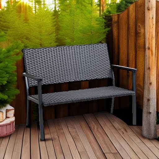 C-Hopetree Outdoor Loveseat Bench Chair - Image 6