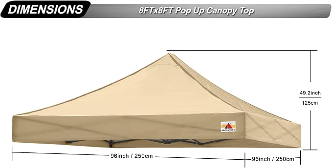 ABCCANOPY Replacement Canopy Top - Image 3