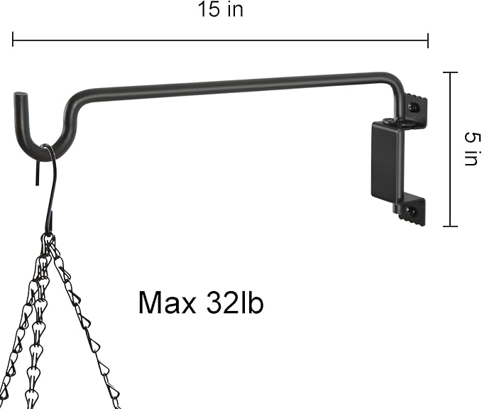 15" 360° Swivel Plant Hanger - Image 2