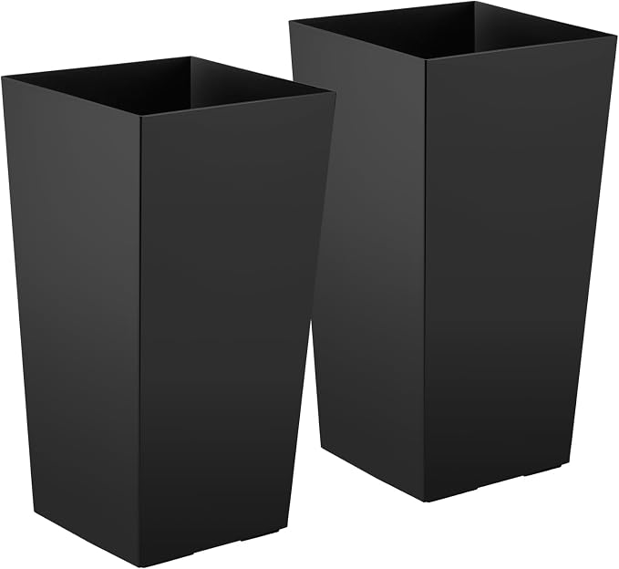 VEVOR 30 inch Tall Planters for Outdoor Plants Set of 2, Modern Large Planters - Image 9