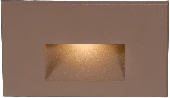 WAC Landscape Lighting, LEDme 120V LED Horizontal Indoor and Outdoor Step and by WAC+Lighting
