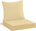 downluxe 19x19 Outdoor Chair Cushions, Waterproof Fade Resistant Patio by Downluxe