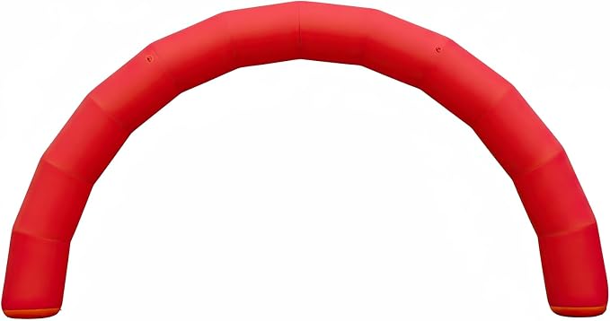 20ftx10ft Inflatable Archway Red Inflatable Outdoor Holiday Decorations by Mkevi