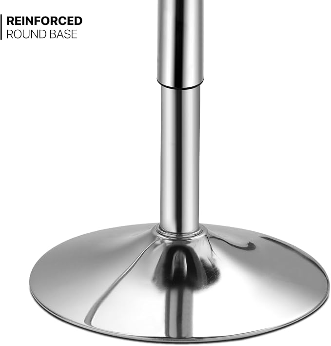 MoNiBloom Bistro Pub Table Round Bar 27.5"- 36" Height-Adjustable Cocktail Table - Image 6