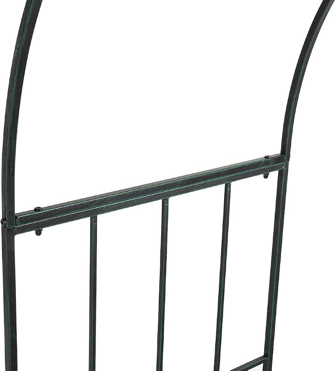 Garden Arbor, 7.3FT Metal Arbor Trellis - Image 2