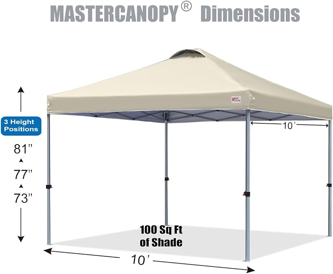 MASTERCANOPY Durable Pop-up Canopy Tent - Image 2