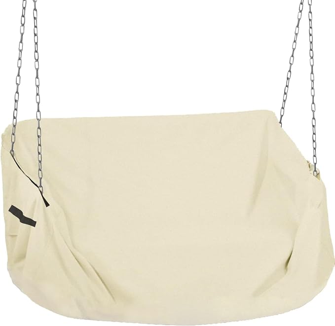 Porch Swing Cover 56 Inch Waterproof 600D Oxford Hanging Outdoor Swing Cover by YHINGG