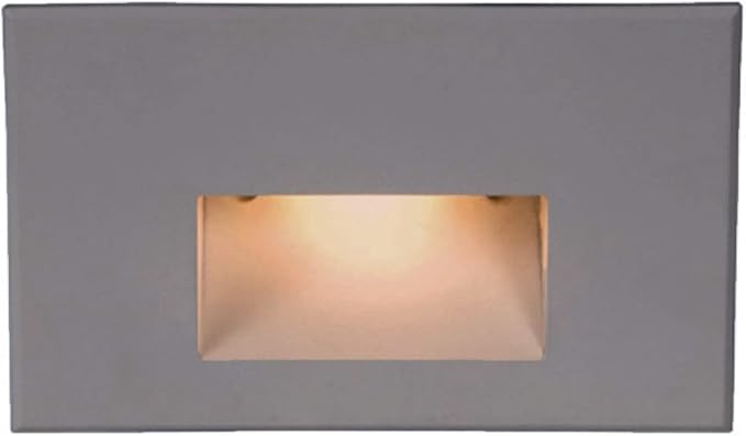 WAC Landscape Lighting, LEDme 120V LED Horizontal Indoor and Outdoor Step and by WAC+Lighting