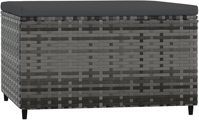 vidaXL Patio Footrests with Cushions 2 pcs - Image 6