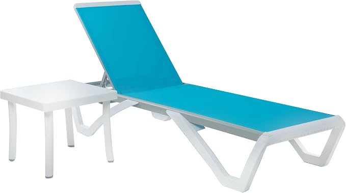 Kozyard Outdoor Chaise Lounge Chair, Full Flat Adjustable Patio Lounger - Image 9