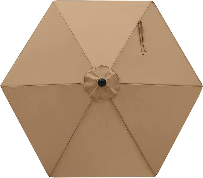 MASTERCANOPY Patio Umbrella 7.5 ft Replacement Canopy by MASTERCANOPY