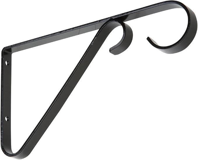 National Hardware N274-514 V2653 Plant Brackets in Black by NationalHardware