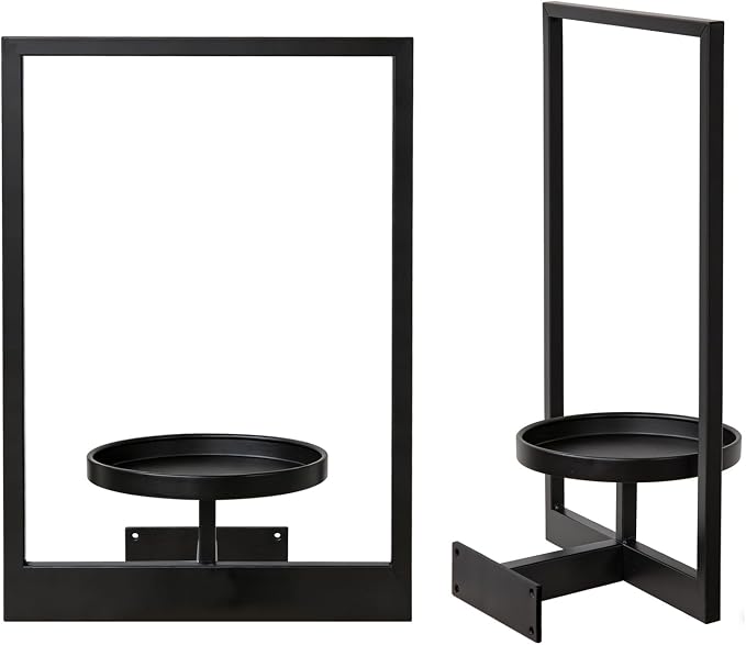 Wall Hanging Plant Stands Planter Shelves, Indoor Outdoor Window Plant Hanger - Image 9