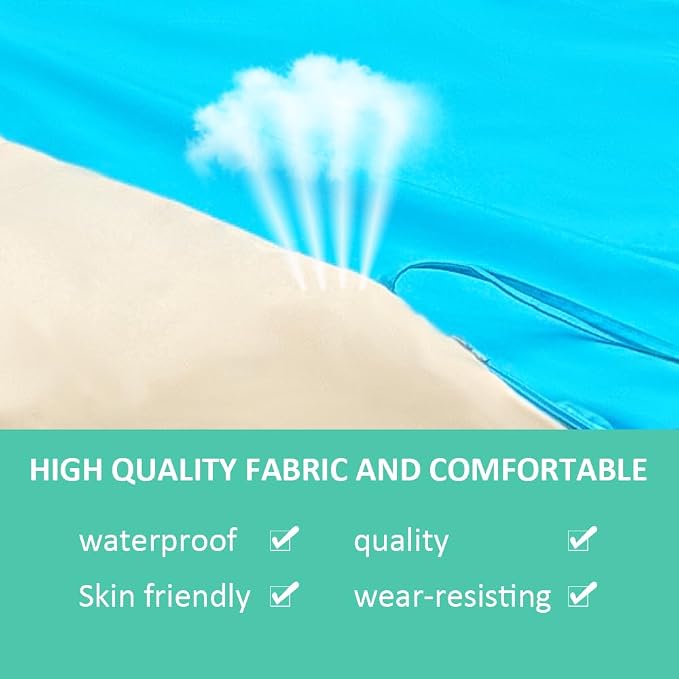 Outdoor Hanging Lounge Chair Replacement Cushion Cover and Umbrella Fabric - Image 7